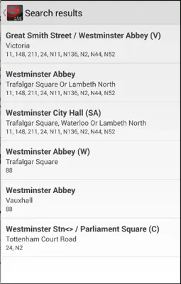 London Bus Live android App screenshot 0