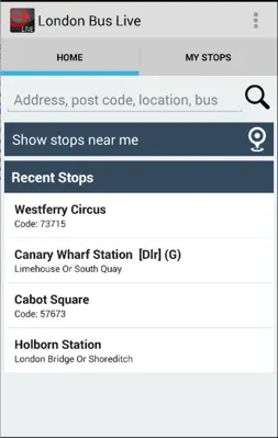 London Bus Live android App screenshot 4